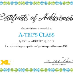 IXL Awards