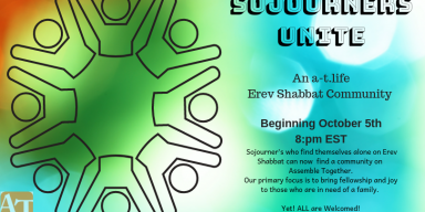 Coming October 5th Erev Shabbat Community