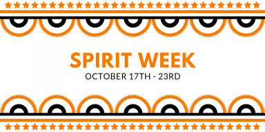 Spirit Week October 17th to the 23rd!