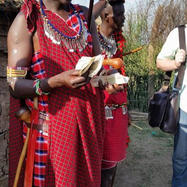 Maasai chief