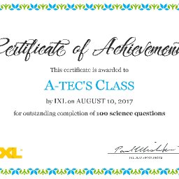 IXL AWARDS