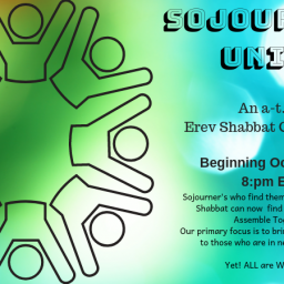 Coming October 5th Erev Shabbat Community