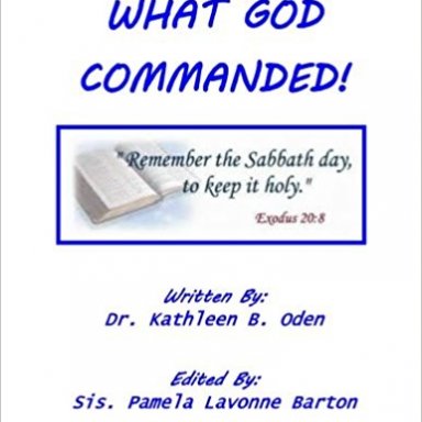 WHAT GOD COMMANDED!